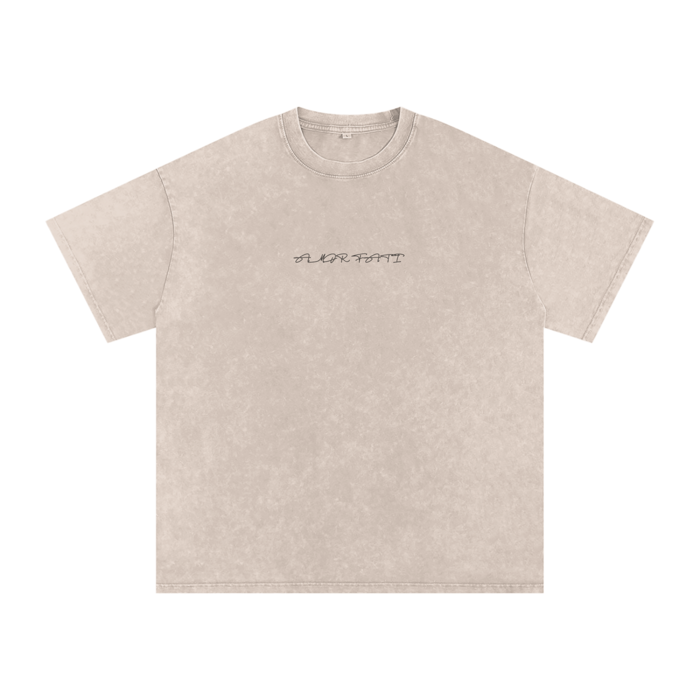 Tee,Oversized,Baggy,Amor,Fati,Mens,Shirt